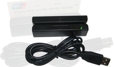 USB123軌道磁卡閱讀器袖珍型