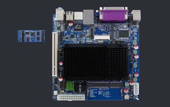 全新mini-ITX D2550主板 多媒體機(jī)/POS/排隊機(jī)/一體機(jī)