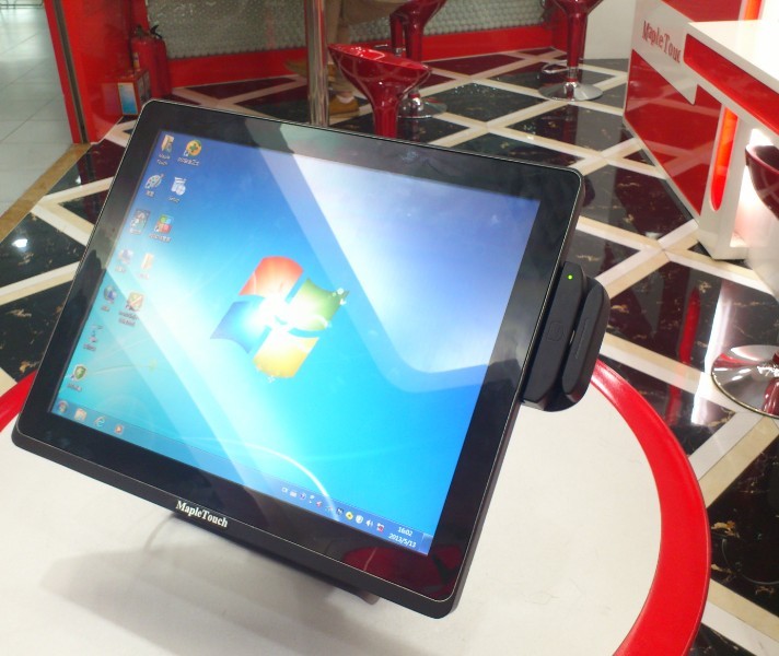 MapleTouch宇聯(lián)POS6-156電容屏多點(diǎn)觸摸電容觸摸屏一體機(jī)