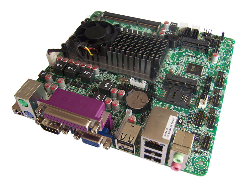 最新POS機(jī)主板1037主板4串口DC12V雙VGA