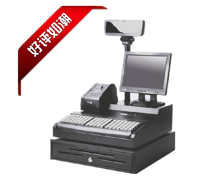 新品限時(shí)特價(jià)四通一體機(jī)四通3410H一體機(jī)超市收款機(jī)