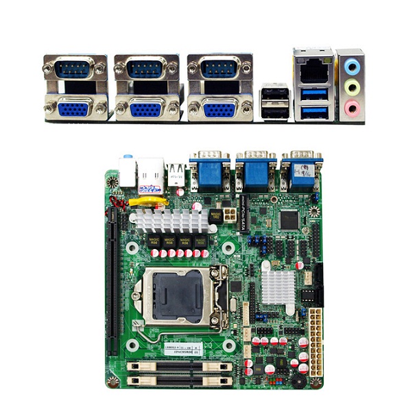 H81主板深圳工控主板廠家 LGA1150主板 英特爾i3/i5/i7主板 PCIE