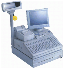 隆寶LANPOS IC-5800C液晶屏商用POS機