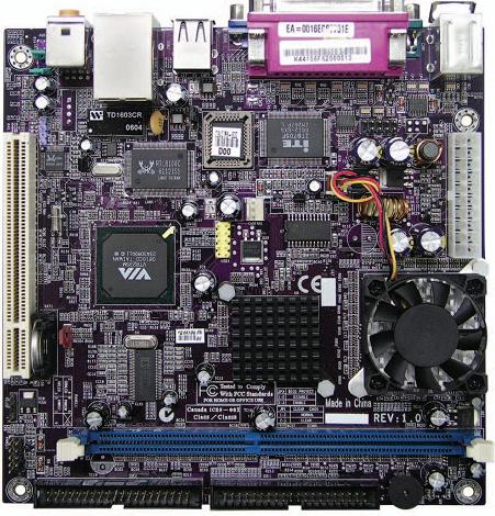 供應(yīng)POS主板 威盛PC1500E(精英C3VCM6 1.0G CPU)